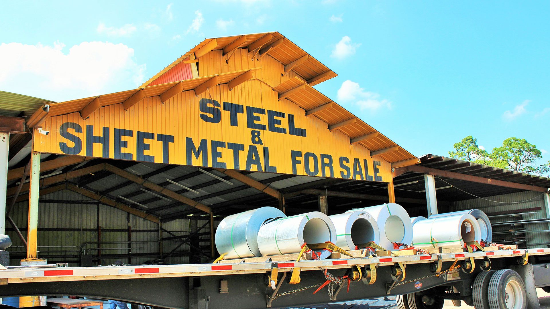 Steel Surplus, Inc. is the best steel supply in Houston for sheet metal,  R-Panel, metal buildings and fence materials. We also offer metal roofing,  wrought iron gate, purlins, square tubing and pipe